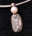 Fordite & Freshwater Pearl