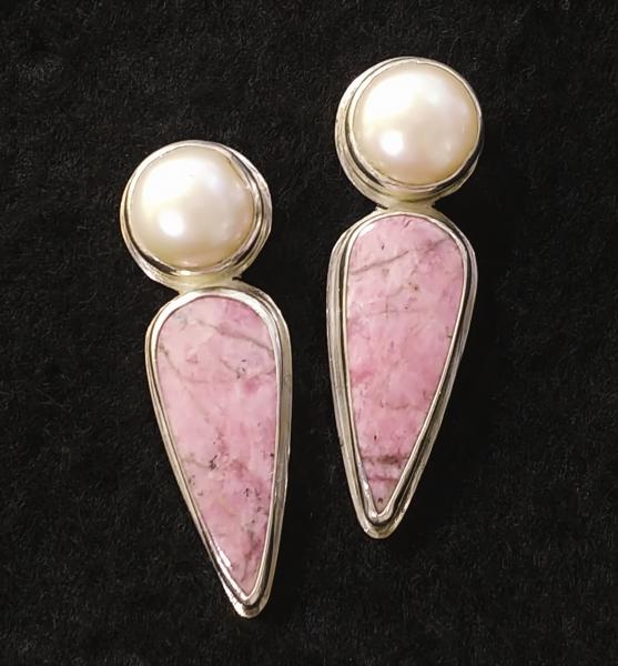 Rhodonite & Pearls