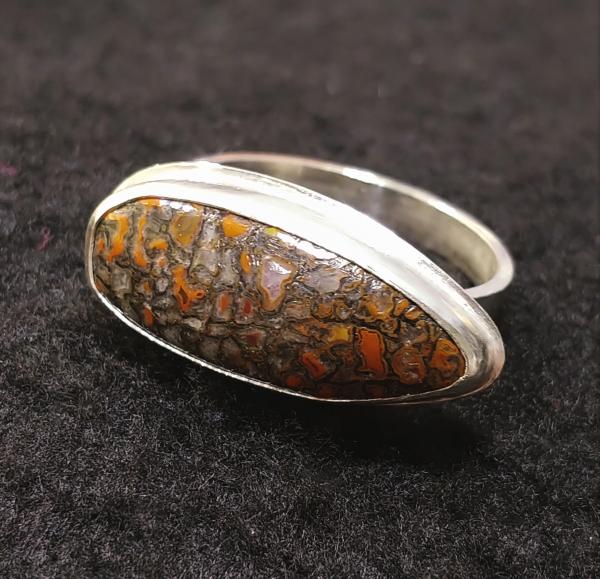 Fossil Dinosaur Bone Ring III