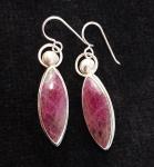 Ruby in Zoisite Dangles II