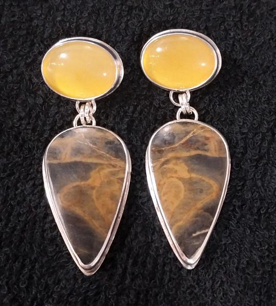 African Jasper & Yellow Opal