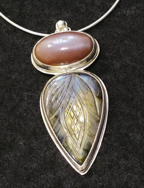 Carved Labradorite