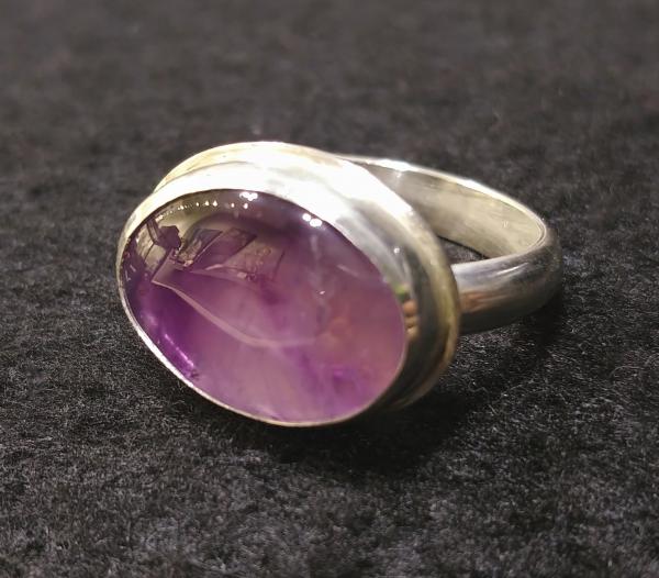 Chevron Amethyst Ring II picture