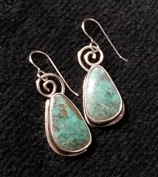 Chinese Turquoise Dangles