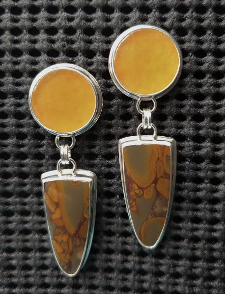 Peanut Jasper & Yellow Lace Agate