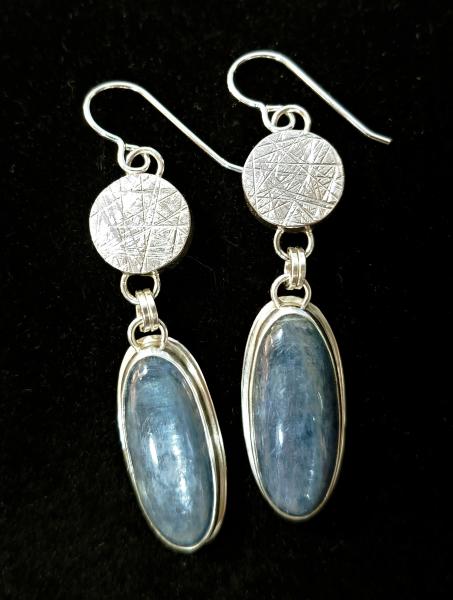 Silver & Kyanite Dangles