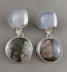 Blue Chalcedony & Blue Rhyolite