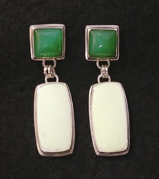 Chrysoprase Earrings picture