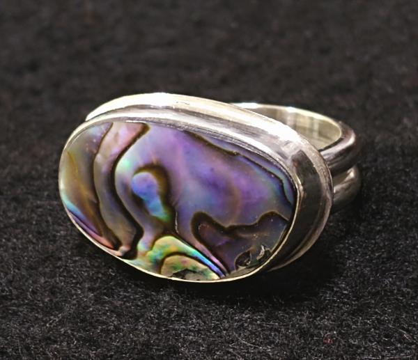 Paua Shell Ring III