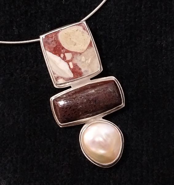 Mookaite & Fossil Dino Bone picture