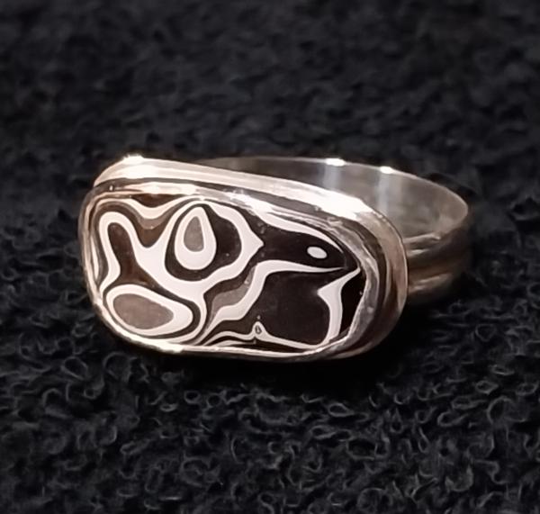 Fordite Ring
