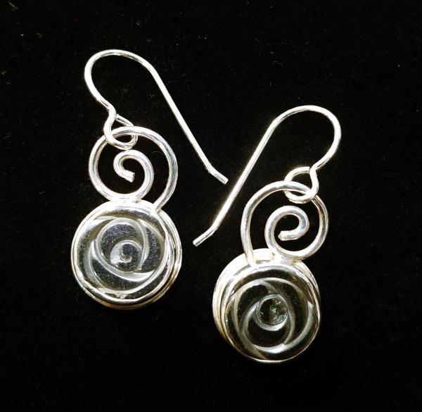 Carved Hematite Roses II picture