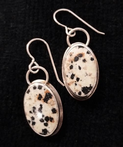 Dalmatian Jasper Dangles