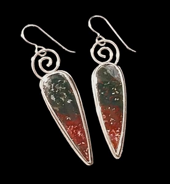 Bloodstone Dangles