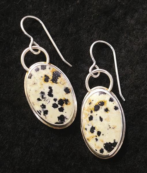 Dalmatian Jasper Dangles