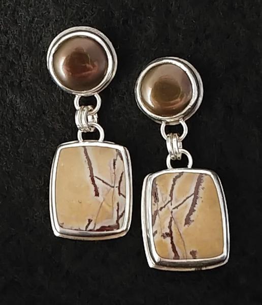 Dendritic Jasper & Pearls picture