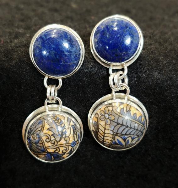 Vintage Glass & Lapis