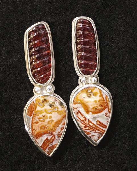 Carved Tourmaline & Jasper picture