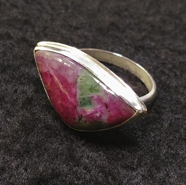 Ruby-in-Zoisite Ring