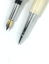 Deer Antler Fountain Pen or RollerBall picture