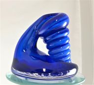 Large Royal Blue Glass Pen Holder