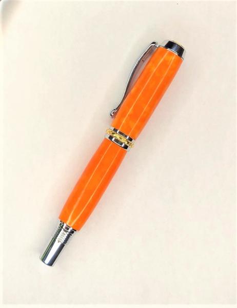 Orange Crush Fountain Pen or RollerBall Pen picture