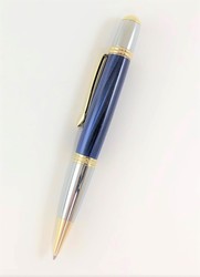 Royal Blue Pearl Carlyle Pen picture