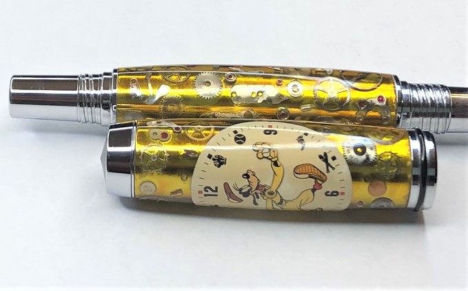 Goofy Watch Parts Fountain Pen or RollerBall picture