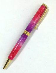 Pink and Purple Lamar Pen