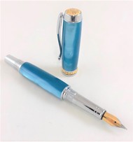 Aqua Blue Fountain Pen or RollerBall picture