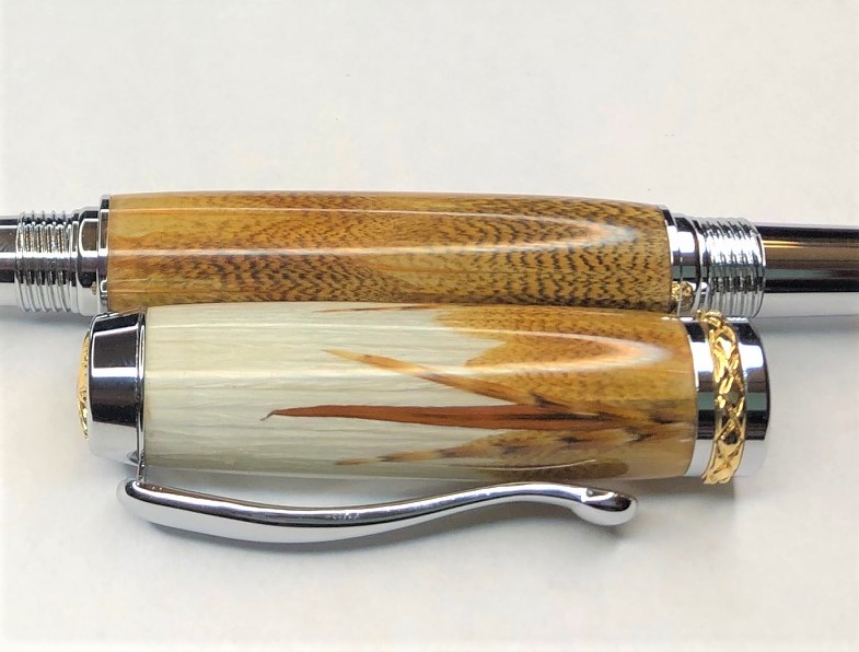 Pheasant Feathers Fountain Pen Or RollerBall