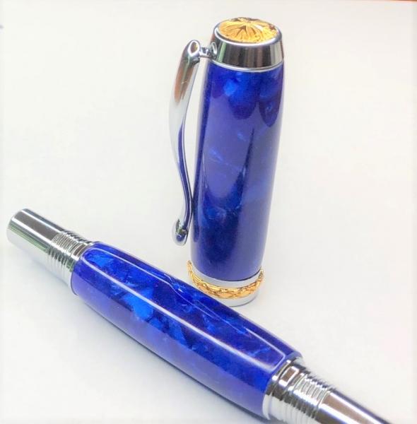 Royal Blue Fountain Pen or RollerBall picture