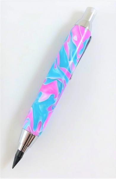 Pink and Aqua Sketch Pencil