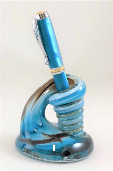 Aqua Blue Fountain Pen or RollerBall picture