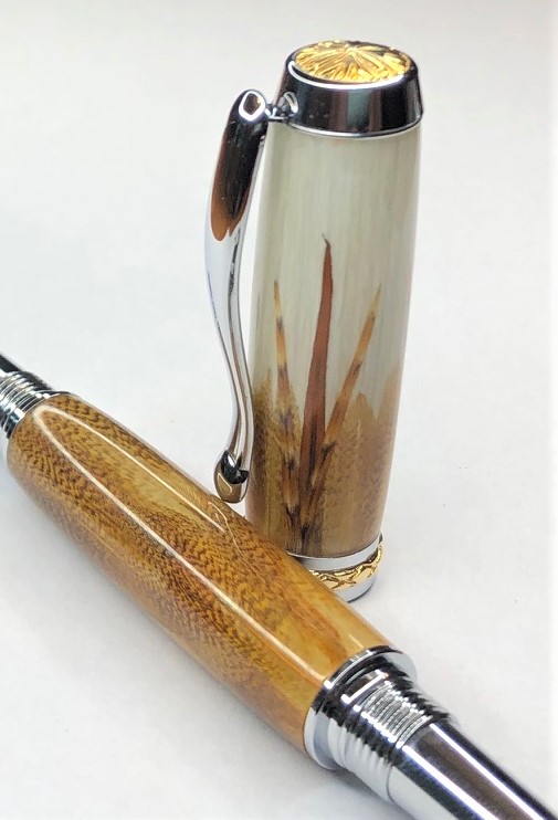 Pheasant Feathers Fountain Pen Or RollerBall picture