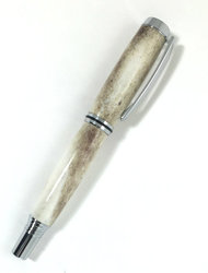 Elk Antler Fountain Pen or RollerBall
