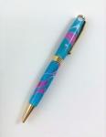 Pink and Aqua Lamar Pen