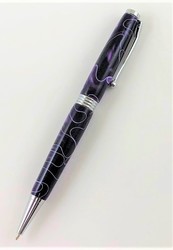 Purple with White Lamar Pen picture