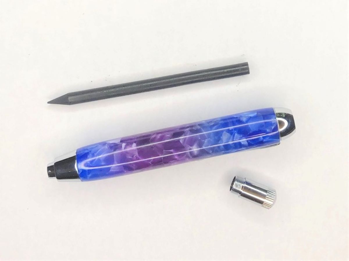 Purple and Blue Sketch Pencil picture