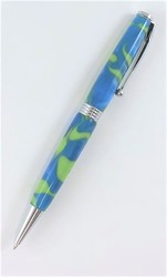 Aqua and Lime Lamar Pen