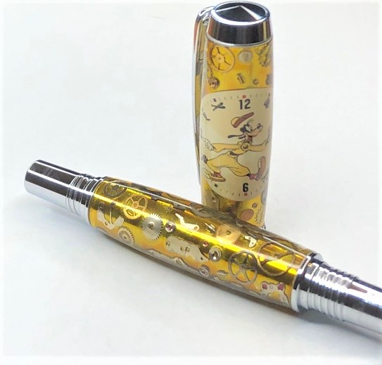 Goofy Watch Parts Fountain Pen or RollerBall picture
