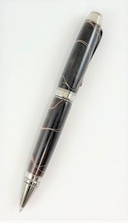 Brown with White Bradley Pen
