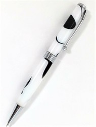 White with Black Lamar Pen picture