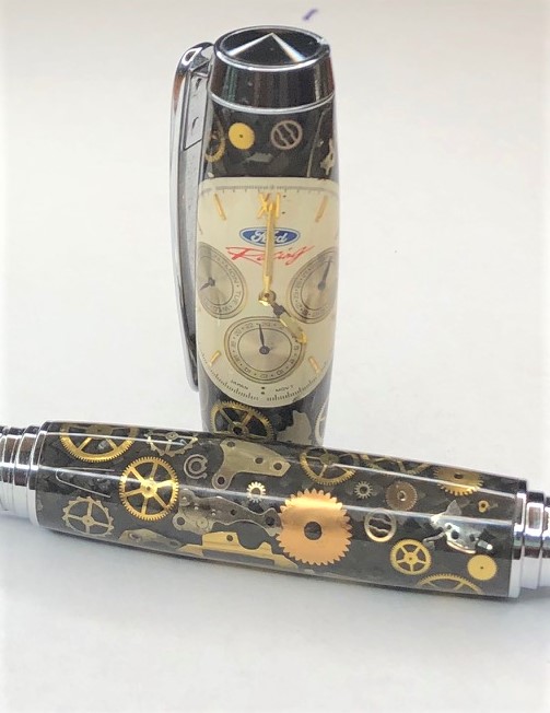 Ford Racing Watch Parts Fountain Pen or Rollerball picture