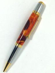Golden Orange Carlyle Pen
