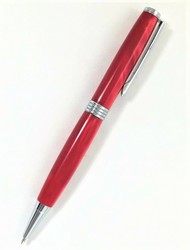 Red with Pearl Lamar Pen