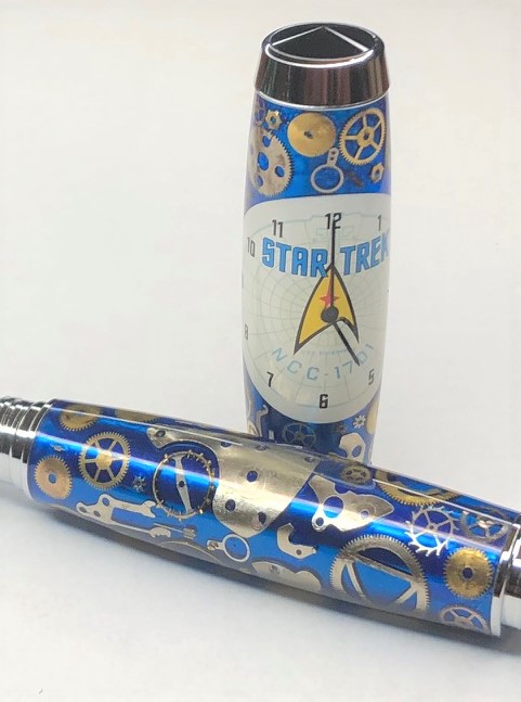 Star Trek Watch Parts Fountain Pen or Rollerball picture