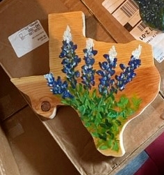Bluebonnet still 5 tex cut