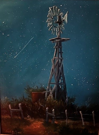 Windmill in Starlight