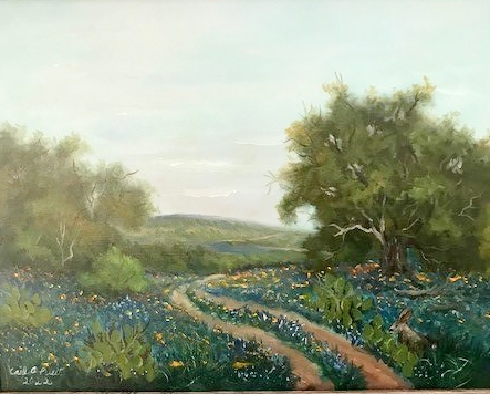 Bluebonnet Dirt Path picture